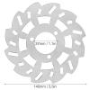 Bicycle Accessories 140mm Brake Pads Disc Rotor for Electric Scooter Stainless Steel E-Scooter 37 Inner Hole Brake Disc Rotor Bike Parts view 3