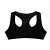 Hansber Kids Girls Sleeveless V Neck Dance Crop Top Ruffle Sleeve T-Shirt Blouse Gym Yoga Sport Bras Activewear Racerback_b 6 view 4