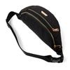 Fanny Pack Waist Pack for Women, Fashion Waist Bag with Adjustable Strap for Travel Sports Running black view 3
