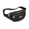 Fanny Pack Waist Pack for Women, Fashion Waist Bag with Adjustable Strap for Travel Sports Running black view 4