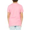 JustBlanks Youth Jersey Short Sleeve Tee 100% Combed Cotton T-Shirt Athletic Tee Crew Neck Tee for Boys - Pink - Small view 2