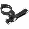 SJHY Bicycle Accessories Outdoor Bicycle Bike Water Bottle Cage Adapter CNC Aluminum Alloy Bicycle Bike Cup Holder Adapting Base Bike Parts (Color : Black) view 2