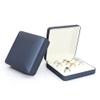 sadkew Small Ring Organizer Box, Portable Rings Jewelry Holder Case, Modern Ring Storage Tray Fit for Women,Girl for Travel (blue) view 2