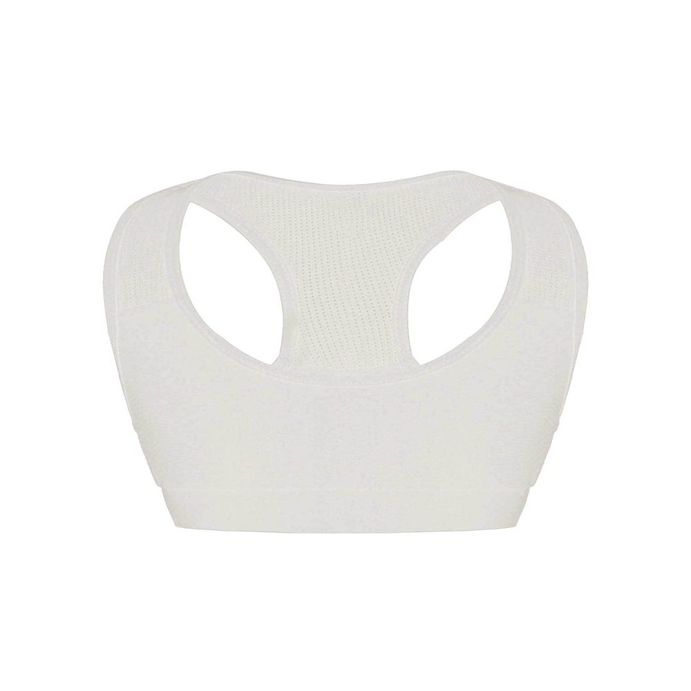 Hansber Kids Girls Sleeveless V Neck Dance Crop Top Ruffle Sleeve T-Shirt Blouse Gym Yoga Sport Bras Activewear Racerback_a 6