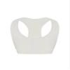 Hansber Kids Girls Sleeveless V Neck Dance Crop Top Ruffle Sleeve T-Shirt Blouse Gym Yoga Sport Bras Activewear Racerback_a 6 view 1