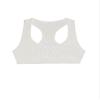 Hansber Kids Girls Sleeveless V Neck Dance Crop Top Ruffle Sleeve T-Shirt Blouse Gym Yoga Sport Bras Activewear Racerback_a 6 view 3