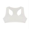 Hansber Kids Girls Sleeveless V Neck Dance Crop Top Ruffle Sleeve T-Shirt Blouse Gym Yoga Sport Bras Activewear Racerback_a 6 view 4