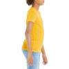 JustBlanks Youth Triblend Short Sleeve Tee Poly Cotton Rayon T-Shirt Crewneck Tee Side Seams Retail Fit T-Shirt for Boys - YLW Gold Trblnd - X-Large view 3