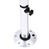 YIYIBYUS Boat Table, Boat Table Leg Set Pedestal Table Marine Table 4 Built-in Cup Holders 24" x 15" Large Removable Table for Caravan RV Marine Boat view 4