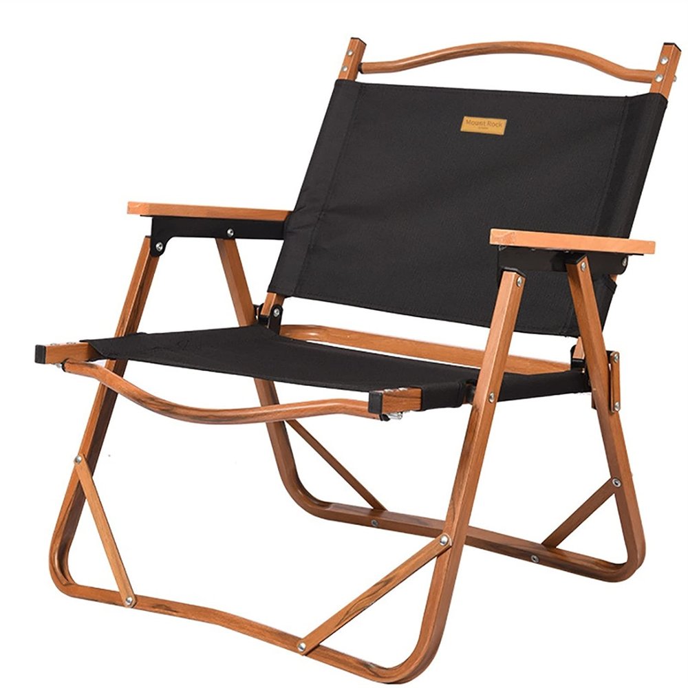 Camping Chair,Camp Chairs for Adults,Folding Fishing Chair Camping Backpack,Wood Folding Portable Camping Chair for Adults,Suitable for Outdoor,Camping, Picnic,600D Polyester Oxford Cloth-Ergonomic