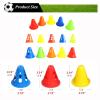 Agility Training Cone Mini Agile Plastic Sports Cone, Soft Football, Basketball, Pulley Marking Cone, Traffic Safety Cone view 2