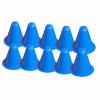 Agility Training Cone Soft Plastic Sports Cone, Used for Roller Skating, Cycling, Football Training Agility Marking Cone (Color : Blue) view 1