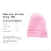 Custom Baby Beanie Cap for Girls Boys Newborn Personalized Hospital Hat 100% Cotton Baby Name Newborn 6M-24M Years Old Pink view 2