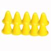 Agility Training Cone Soft Plastic Sports Cone, Used for Roller Skating, Cycling, Football Training Agility Marking Cone (Color : Yellow) view 1