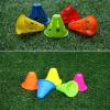 Agility Training Cone Soft Plastic Sports Cone, Used for Roller Skating, Cycling, Football Training Agility Marking Cone (Color : Yellow) view 4