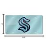 NHL Seattle Kraken Laser Inlaid Metal License Plate Tag view 3
