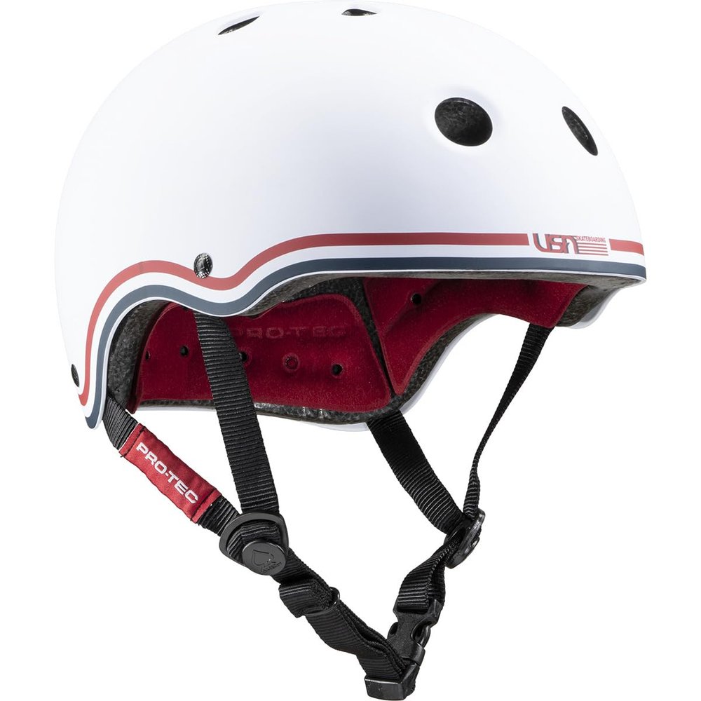 Classic Cert - White USA Skateboarding S