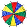 METIS Kids Parachute [6ft - 30ft] - Playground Equipment [6 Sizes] | Parachute for Kids | Kids Outdoor Play Equipment | Outdoor Games & Activities | Carry Bag Included (20ft) view 1