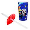 Marvel Spidey 16oz Reusable Tumbler Cups ~ 6pc Bundle Spidey and his Amazing Friends Cups with Straws Plus Stickers for Boys and Girls | Spiderman Tumbler with Straw view 3
