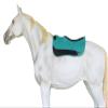 CHALLENGER Horse 30" x 30" Western Contoured Wool Felt Close Contact Saddle Pad Teal 39121TL1 view 2