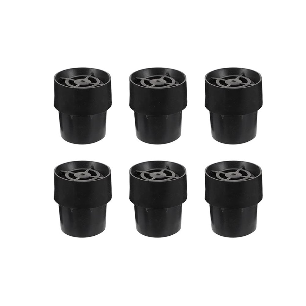6 Pcs Replacement Mini Trampoline Leg Cap Tips Trampoline Accessories: Chair Leg Caps Replacement Parts, Rubber Cap Tips Floor Pads for Mini