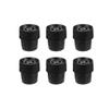 6 Pcs Replacement Mini Trampoline Leg Cap Tips Trampoline Accessories: Chair Leg Caps Replacement Parts, Rubber Cap Tips Floor Pads for Mini