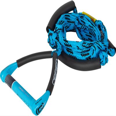 O'Brien Team Wakesurf Rope 9 Foot w/Takeoffs, Aqua