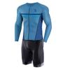 Synergy Men's Trisuit - Pro Thermal Long Sleeve Cycling Skinsuit (X-Large, Arctic) view 1