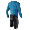 Synergy Men's Trisuit - Pro Thermal Long Sleeve Cycling Skinsuit (X-Large, Arctic) view 2