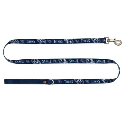 Littlearth NFL Tennessee Titans Pet Premium Lead, Team Color, Inch