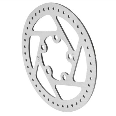 Bicycle Accessories Electric Scooter Brake Disc Rotor Pad Stainless Steel 110mm 5 Holes Brake Disc for Electric Scooter Modification Bike Parts