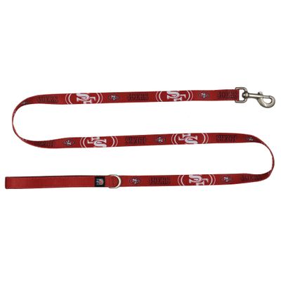 Littlearth NFL San Francisco 49ers Pet Premium Lead, Team Color, 3Q