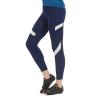Santic Women's Bike Pants 4D Padded Cycling Tights High Waisted Bicycle Trousers with Pockets Biking Apparel UPF 50+ A-Blue view 2