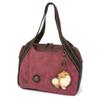 Chala Bowling Bag - Pomeranian - Burgundy view 1