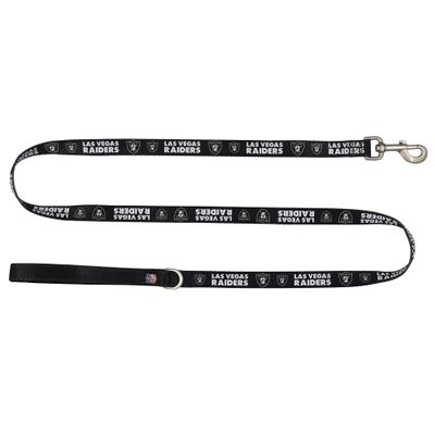 Littlearth NFL Las Vegas Raiders Pet Premium Lead, Team Color, 3Q