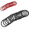 Bicycle Accessories 15Pcs Bicycle Bottom Washer Mountain Bikes Flywheel Washer Bottom Bracket Center Axis Bicycle Hub Spacer Bike Parts (Color : Black) view 2