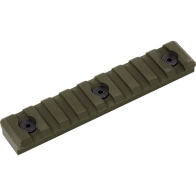 Timber Creek M-Lok 9 Slot Picatinny Rail, OD Green, M 9S PR OD