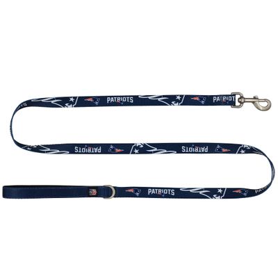 Littlearth NFL New England Patriots Pet Premium Lead, Team Color, 3Q