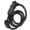 Bicycle Accessories Bicycle Lock Code Key Locks 5 Digit Code Combination Bicycle Security Steel Wire Locks 1200x12mm Bike Parts view 2