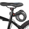 Bicycle Accessories Bicycle Lock Code Key Locks 5 Digit Code Combination Bicycle Security Steel Wire Locks 1200x12mm Bike Parts view 3