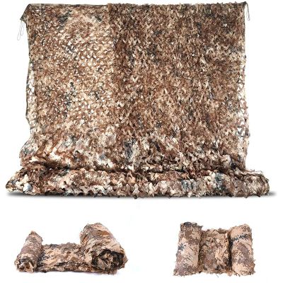 BcofoA Desert Camouflage, Military Camouflage Shade net, Anti-Pull and Tear-Resistant, Portable, Outdoor Decoration, Customizable. (Size : 6.510ft/23M)