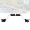 YANIWAX Suction Boat Roller Load Assist, Aluminum Alloy Kayak Roller Loader Lift Assist with Heavy-Duty Suction Cups Kayak Suction Cup Holder for Mounting to Car Tops Travel (Grey) view 1