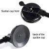 YANIWAX Suction Boat Roller Load Assist, Aluminum Alloy Kayak Roller Loader Lift Assist with Heavy-Duty Suction Cups Kayak Suction Cup Holder for Mounting to Car Tops Travel (Grey) view 4