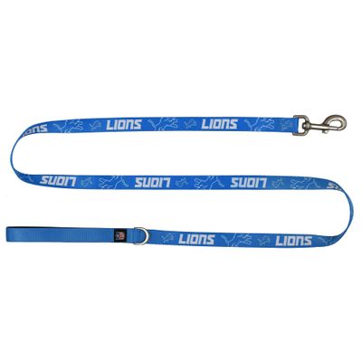 Littlearth NFL Detroit Lions Pet Premium Lead, Team Color, 3Q