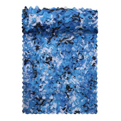 BcofoA Marine Camouflage net, with mesh Shade net, Beach Camping, Blue Theme Dress, Outdoor. (Size : 1016.5ft/35M)