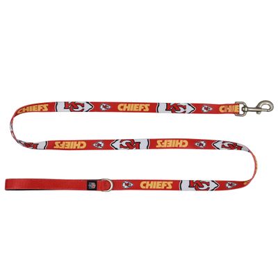 Littlearth NFL Kansas City Chiefs Pet Premium Lead, Team Color, 3Q