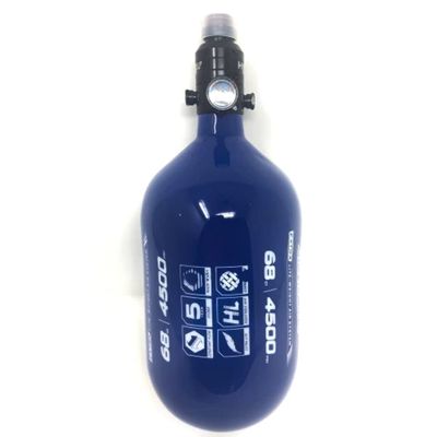 SS AIRSOFT HK Army Aerolite Extra LITE Tank w/ Aerolite2 Pro Reg - 68ci / 4500psi - Blue