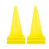 Agility Training Cone 19" Plastic Football Cone, 10 Pieces of Agility Cones, Kindergarten Basketball, Roller Skating Training Cone (Color : Yellow) view 1