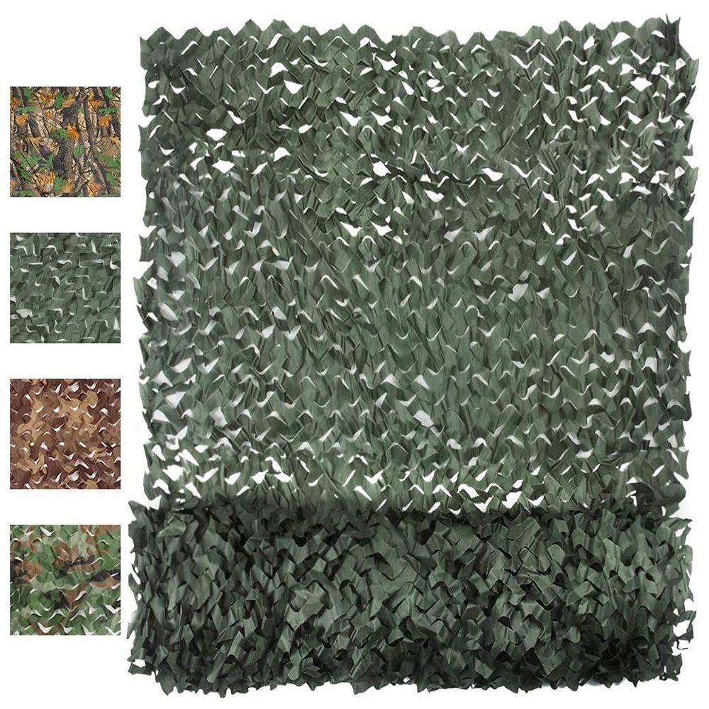 BcofoA Green Camouflage net, Military Camouflage net, Camping, Hunting, Military Activities Decoration,- 1.5 Meters/5 feet can be Customized (Size : 35M/9.816FT)
