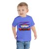 300ZX IMSA GTO GTS Legendary Race Car Toddler Short Sleeve Tee Heather Columbia Blue view 1